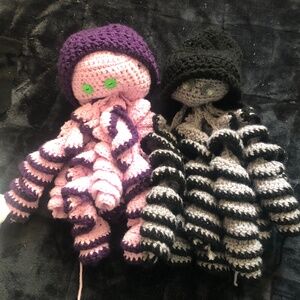Hand Crocheted Octopus Dolls